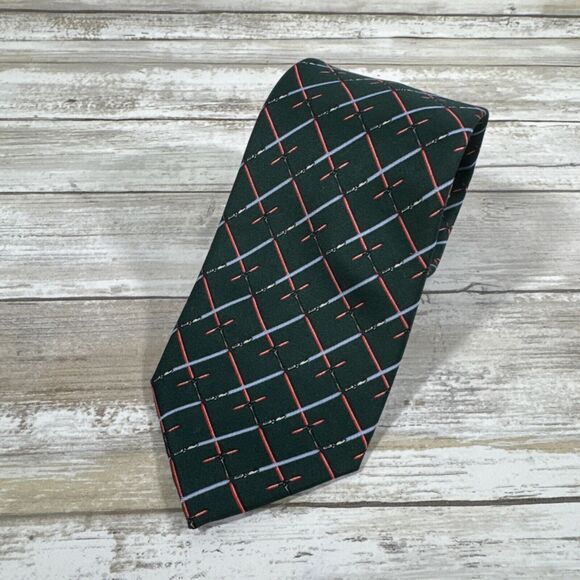 Star Wars Men's Lightsaber Duel Tie Green 3 X 56 - Picture 1 of 4